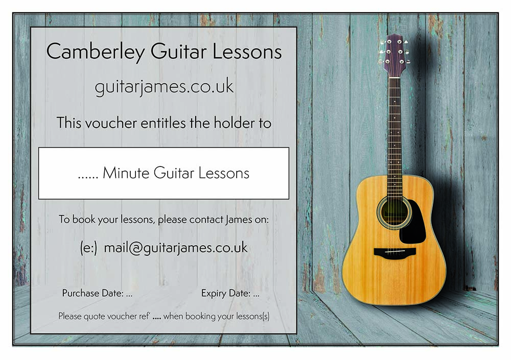 Guitar Lesson  e-Voucher